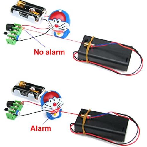 Alarma de Sonido y Luz Acxico YY734 con Sensor de Movimiento