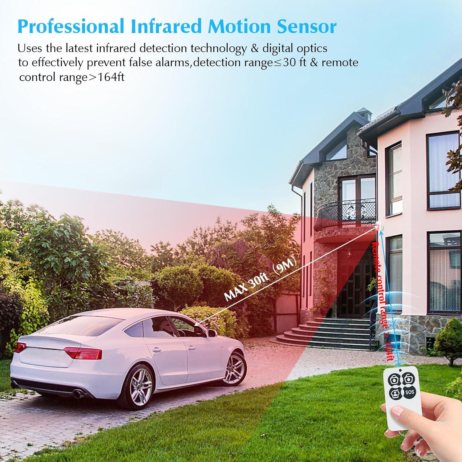 Alarma de Seguridad eMylo con Sensor de Movimiento Infrarrojo