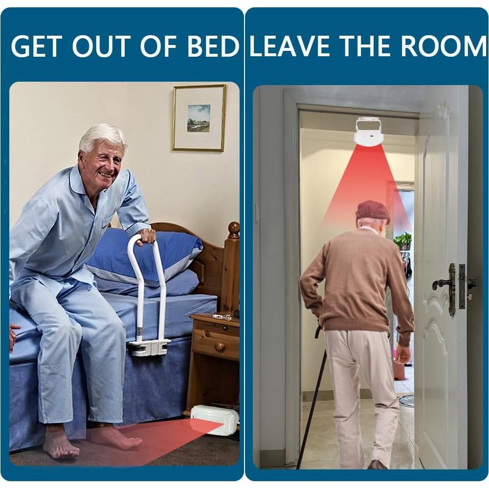 Alarma de cama Nesthao recargable para ancianos y demencia