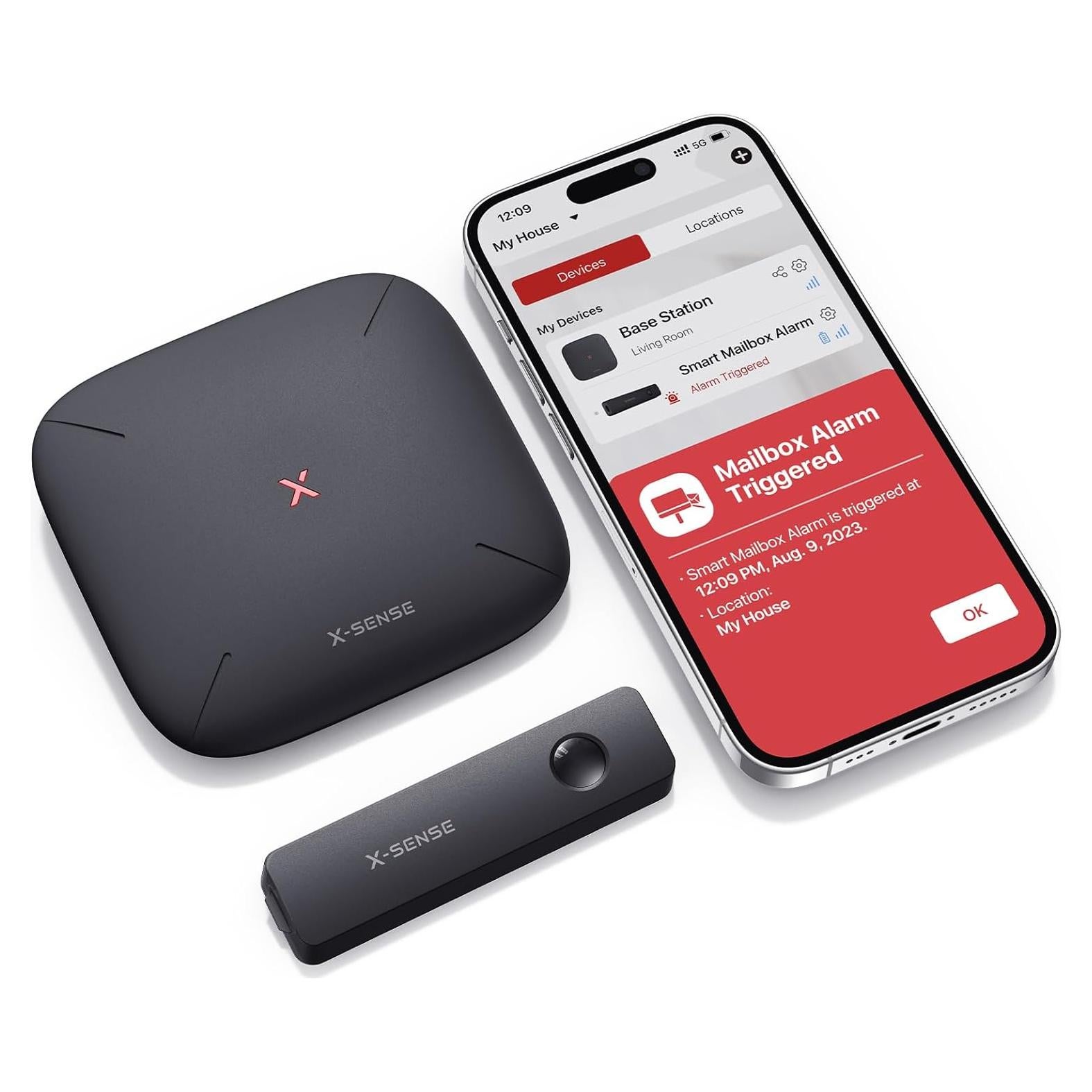 Alarma de Buzón Inteligente X-Sense SMA11 con Estación Base