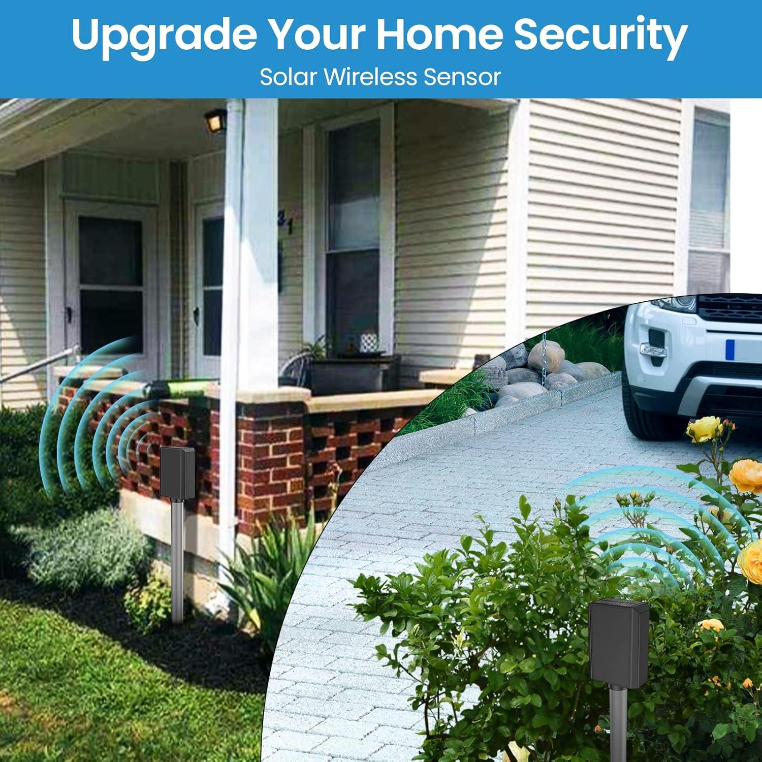 Sensor de Alarma Inalámbrico Solar Chtoocy CH-MR2022-11