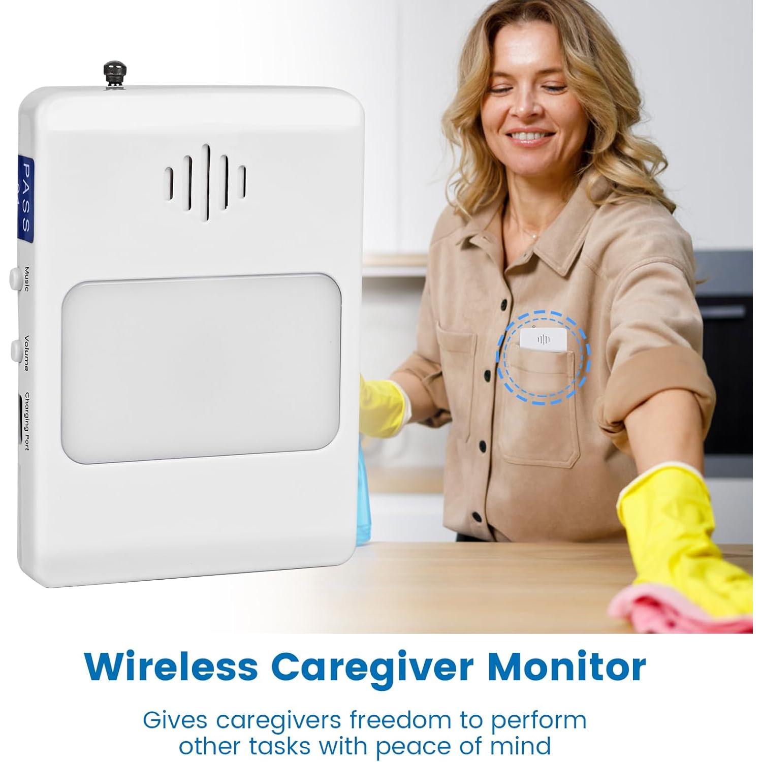 Alarma de Cama Kaneyvok con Sensor de Prevención de Caídas 33x81cm