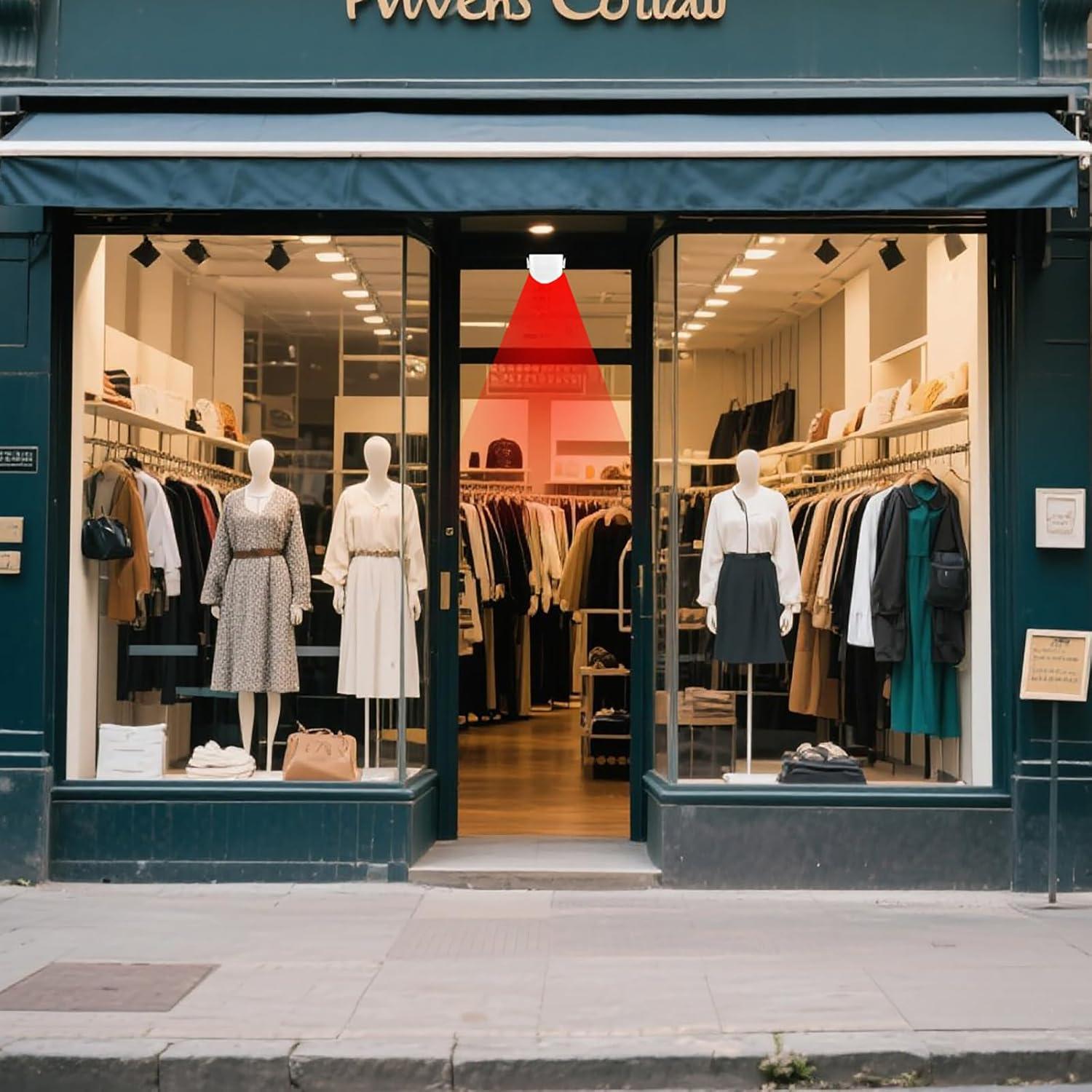 Timbre de puerta inalámbrico Zanbayki con sensor de movimiento