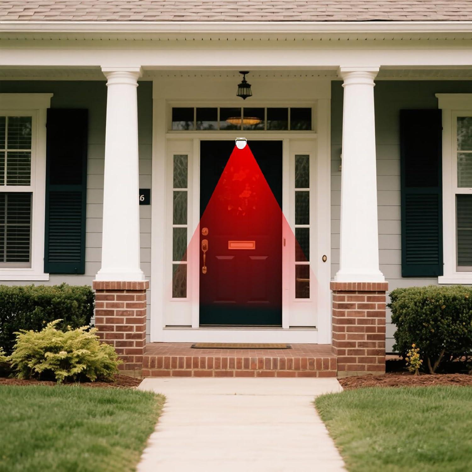 Timbre de puerta inalámbrico Zanbayki con sensor de movimiento