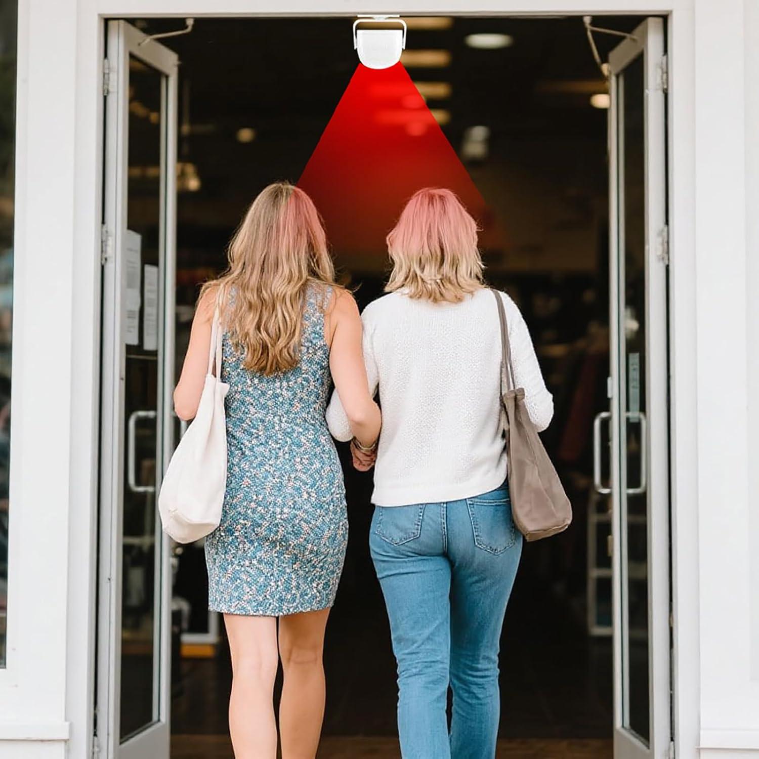 Timbre de puerta inalámbrico Zanbayki con sensor de movimiento