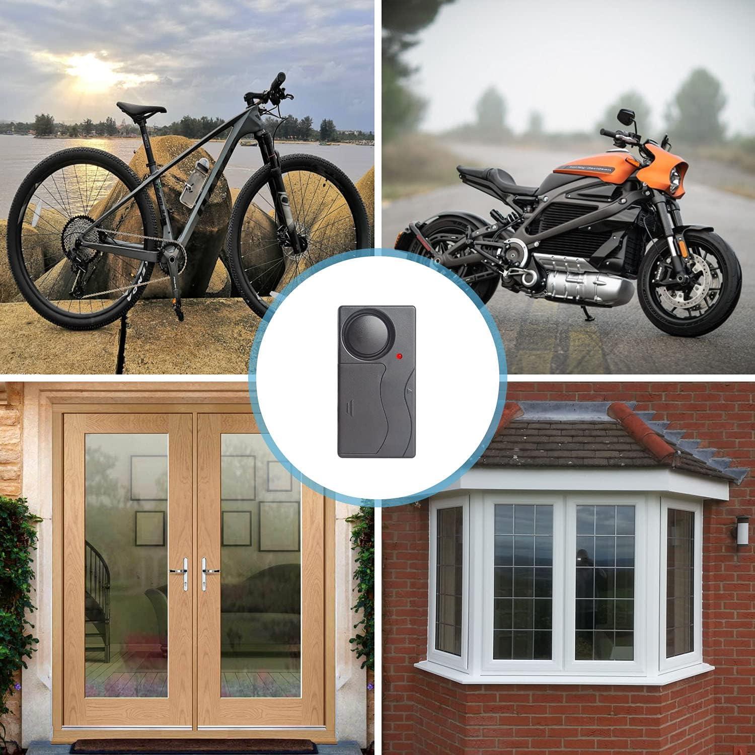 Alarma Antirrobo Inalámbrica Mengshen 110db con Control Remoto