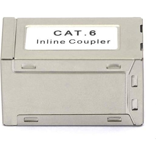 Acoplador Ethernet RJ45 Cat6 VCELINK Blindado 10 Unidades