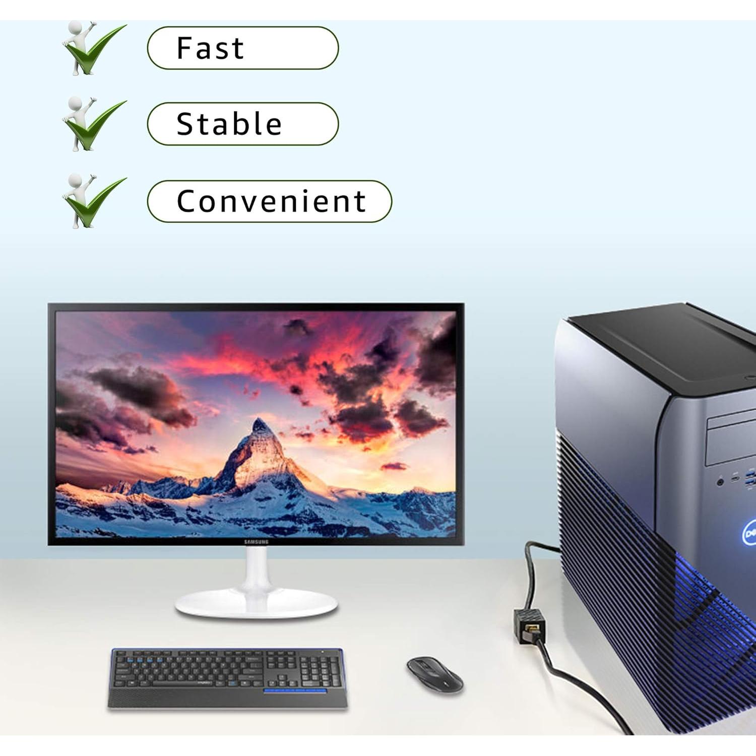 Acoplador RJ45 DEFACE Hembra a Hembra Cat8 Cat7 Cat6 10 Piezas