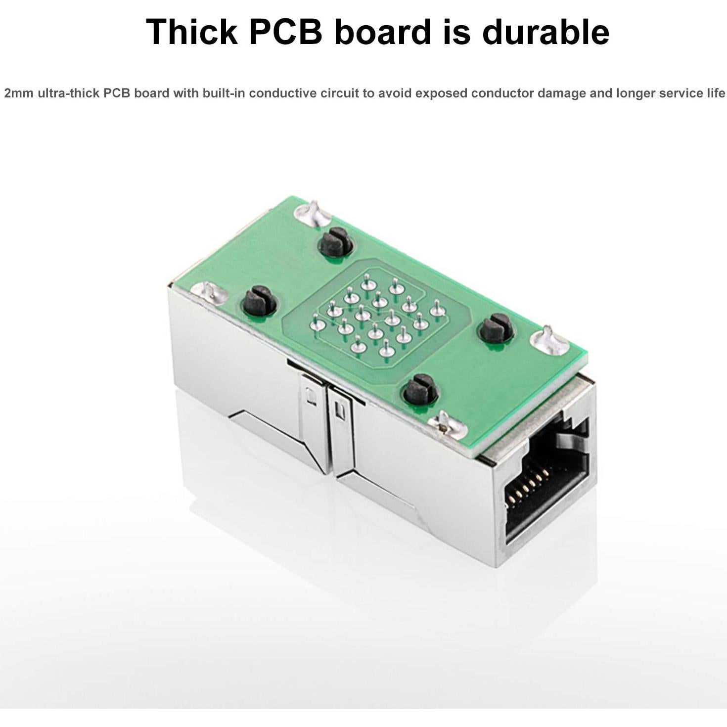 Adaptador RJ45 hembra a hembra Pasow - Paquete de 5