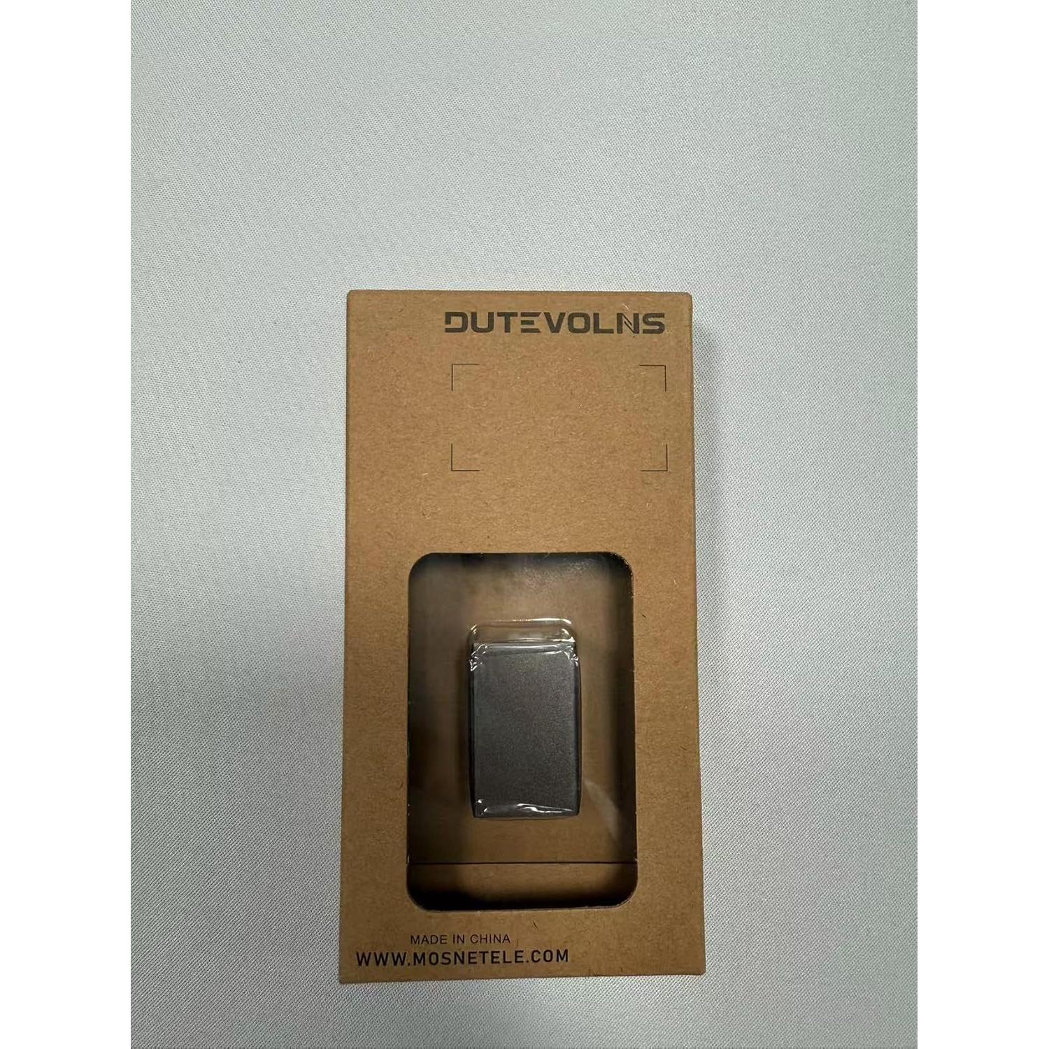 Acoplador Ethernet Dutevolns 10Gbps RJ45 Femenino a Femenino