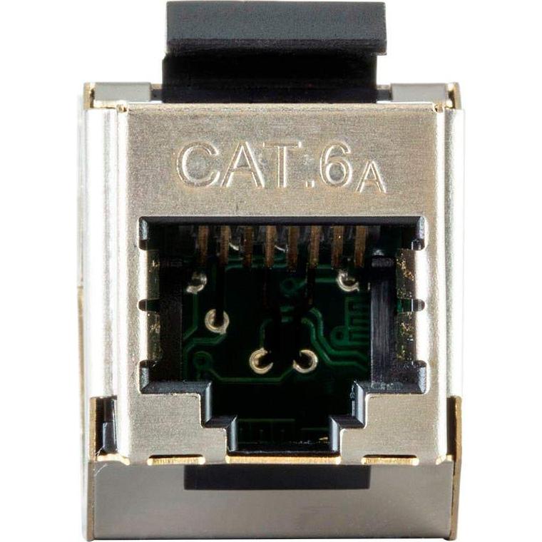 Acoplador RJ45 Cat6A Blindado Monoprice 10G - Extensor Red