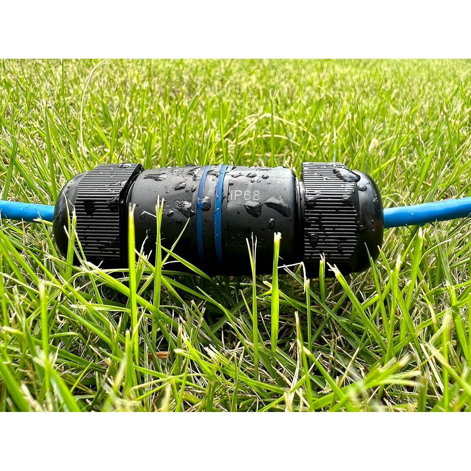 Conector RJ45 Impermeable Tedgetal 2 Paquete Cat6 250MHz