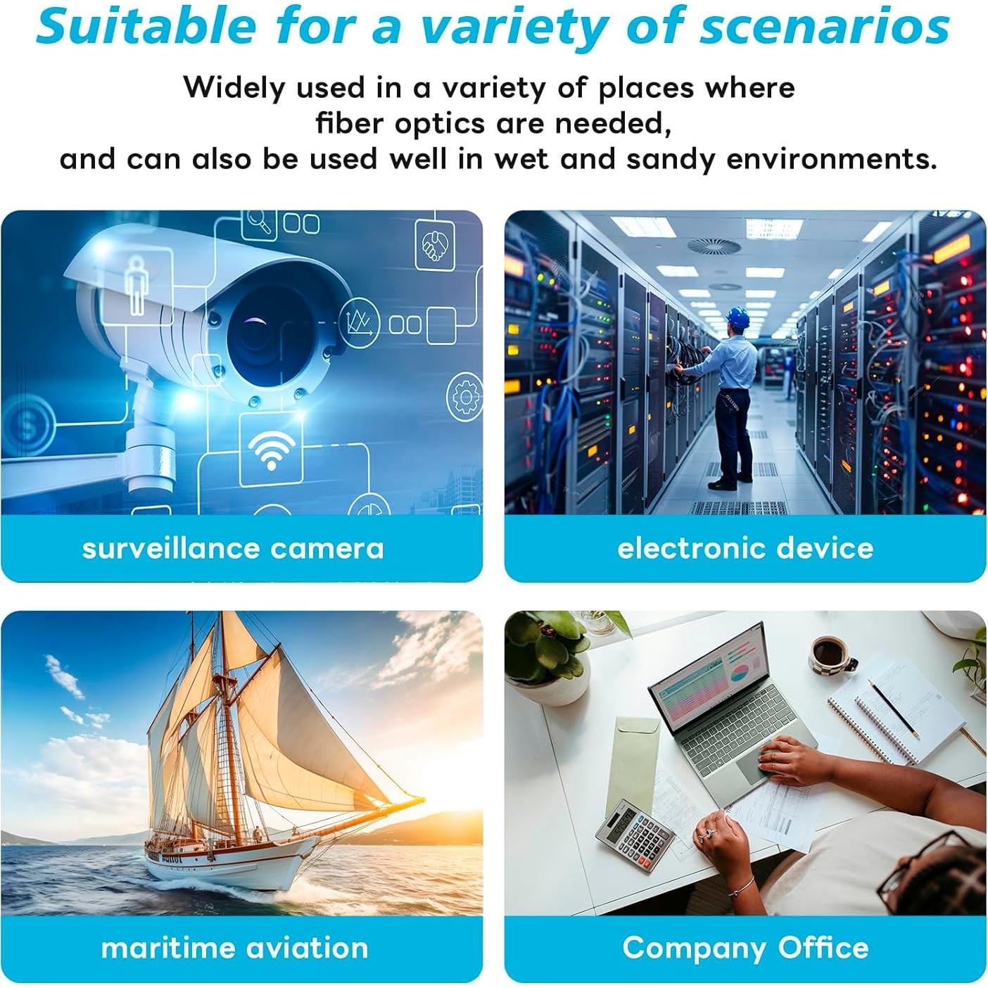 Acoplador RJ45 Cat6 impermeable IP68 10Gbps - Paquete de 2