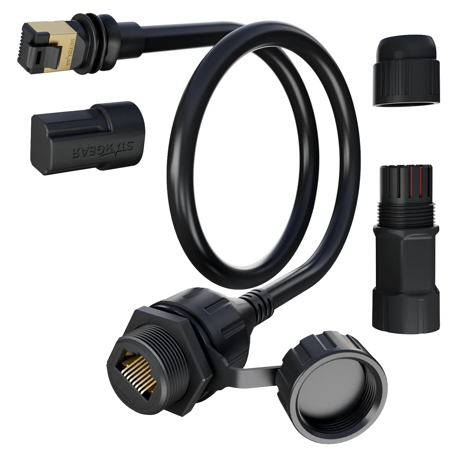 Adaptador Ethernet STARGEAR Gen 3/Mini RJ45 a Prueba de Agua