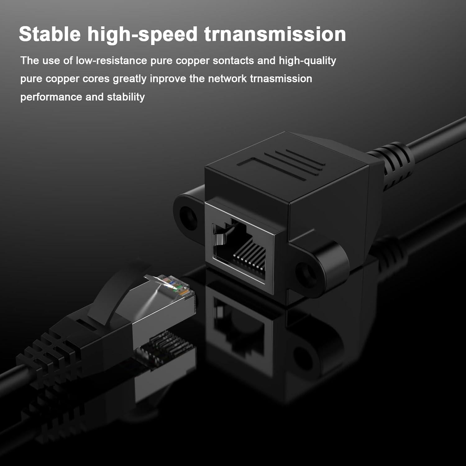 Cable de Extensión Ethernet RJ45 DESOFICON Cat 6 1m