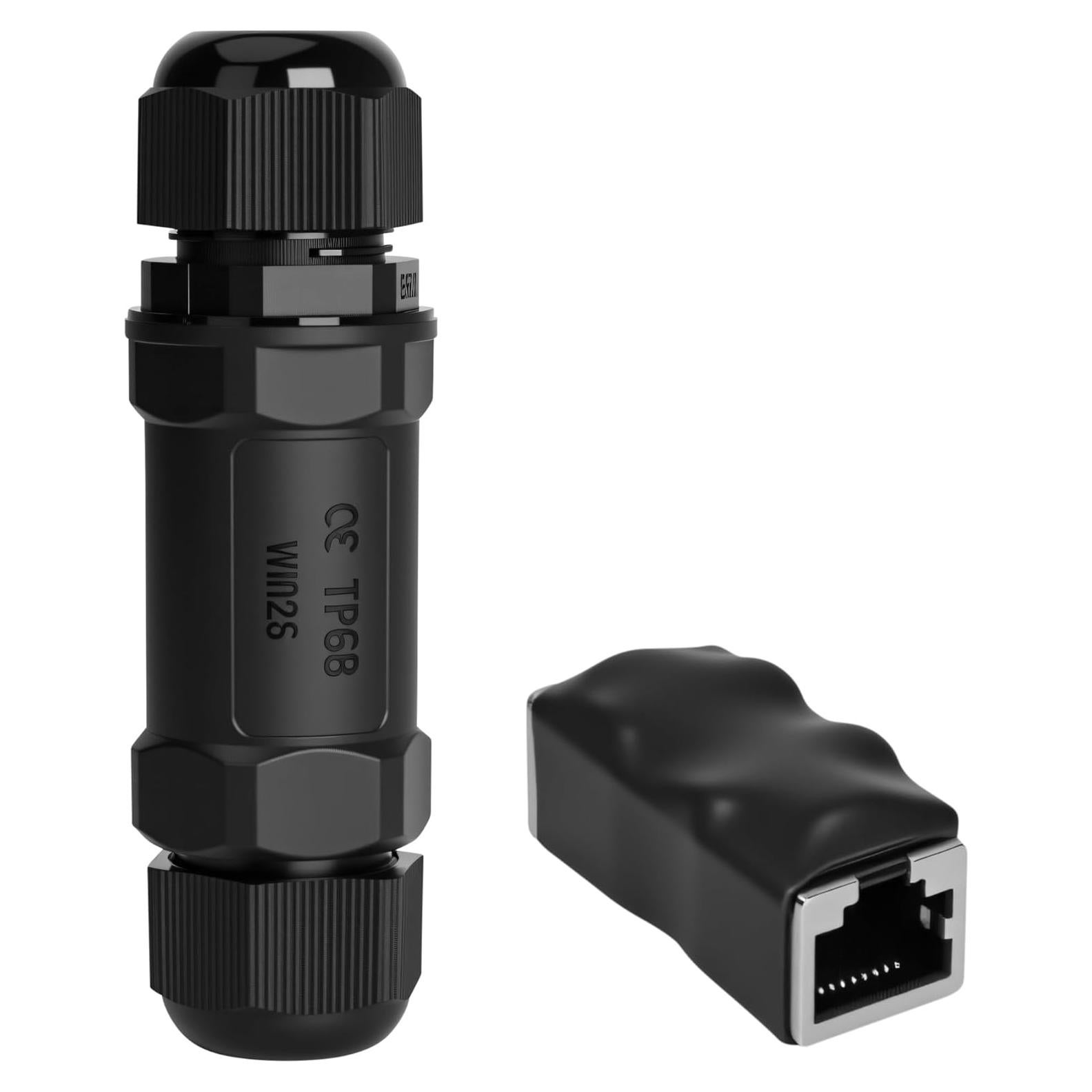 Acoplador RJ45 a Prueba de Agua Starlink - IP68, Protección Rayos