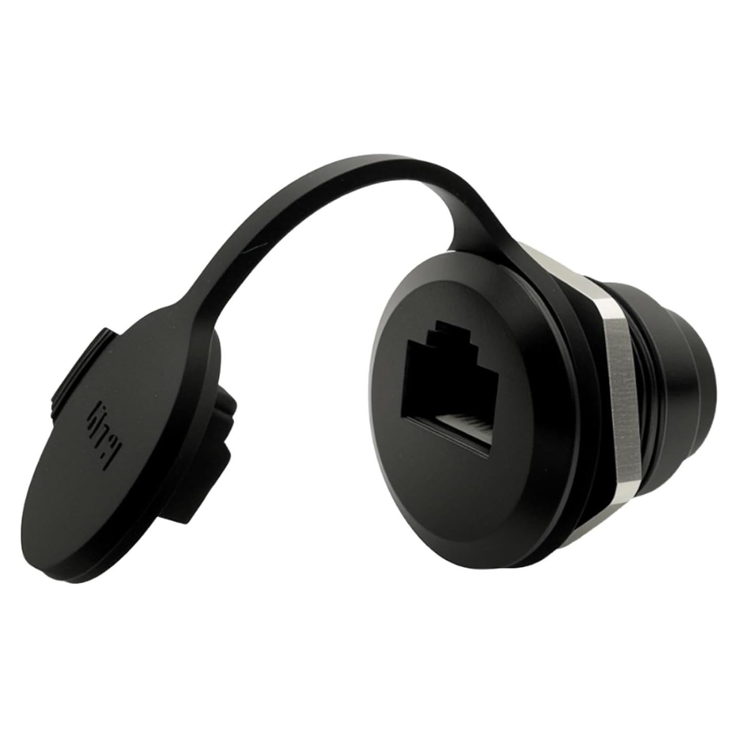 Acoplador RJ45 Hembrado a Hembrado CAT6 Montaje en Panel