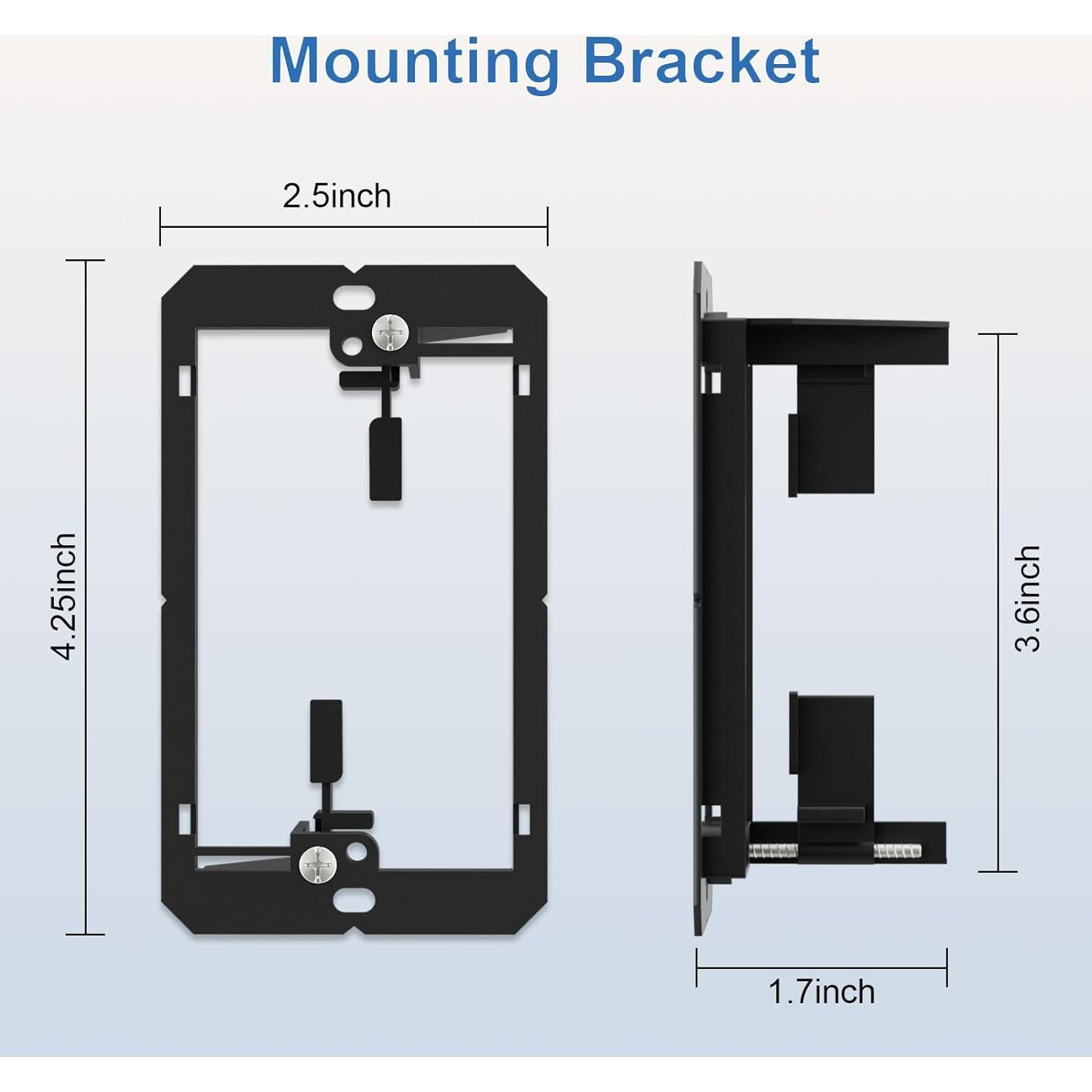 Placa de Pared Ethernet FGB 1 Puerto Cat7 2 Pack Blanco