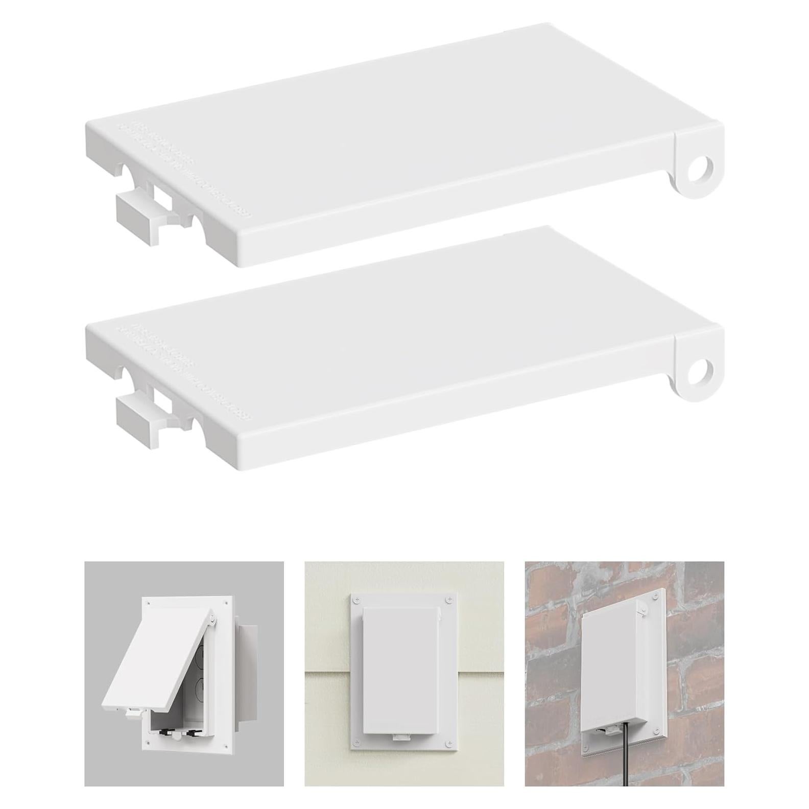 Cubierta de Enclosure Tipo 3R YasAo DBVW-1 para Exterior - 2 Pzas