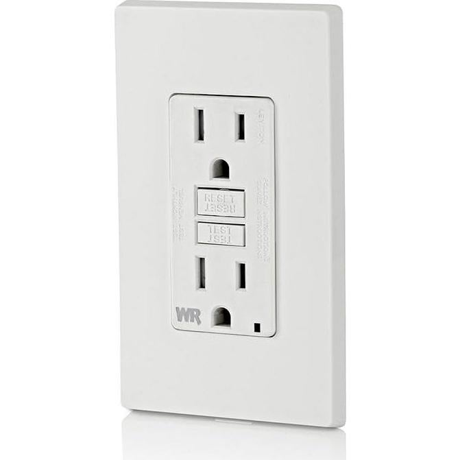 Interruptor GFCI Leviton 15A Resistente Climas Blanco LED