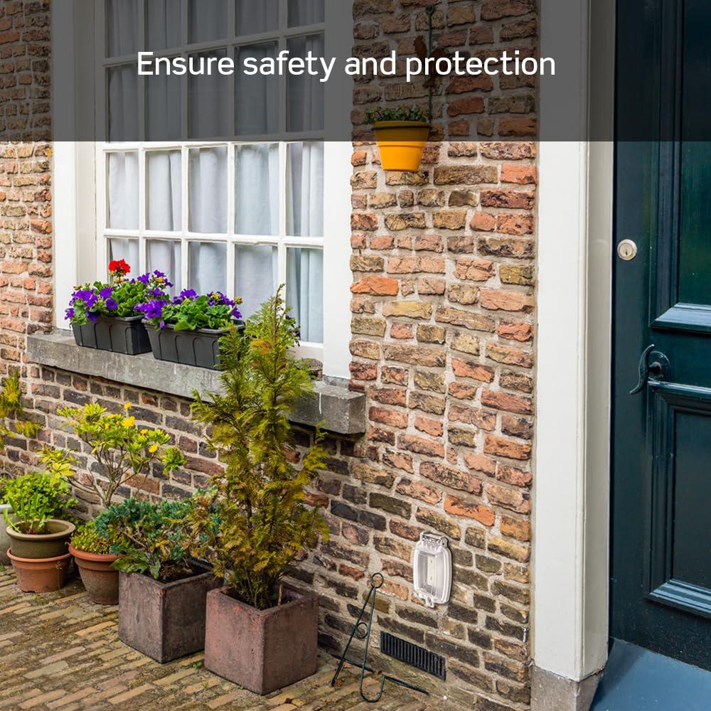 Interruptor GFCI Leviton 15A Resistente Climas Blanco LED