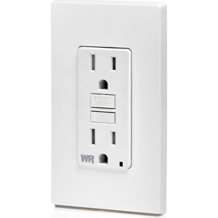 Interruptor GFCI Leviton 15A Resistente Climas Blanco LED