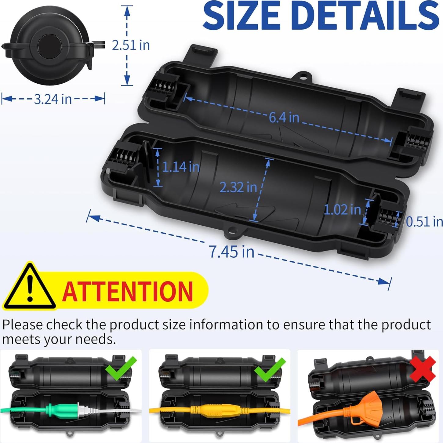 Cubierta de Seguridad para Cable de Extensión CISMORVEX IP54