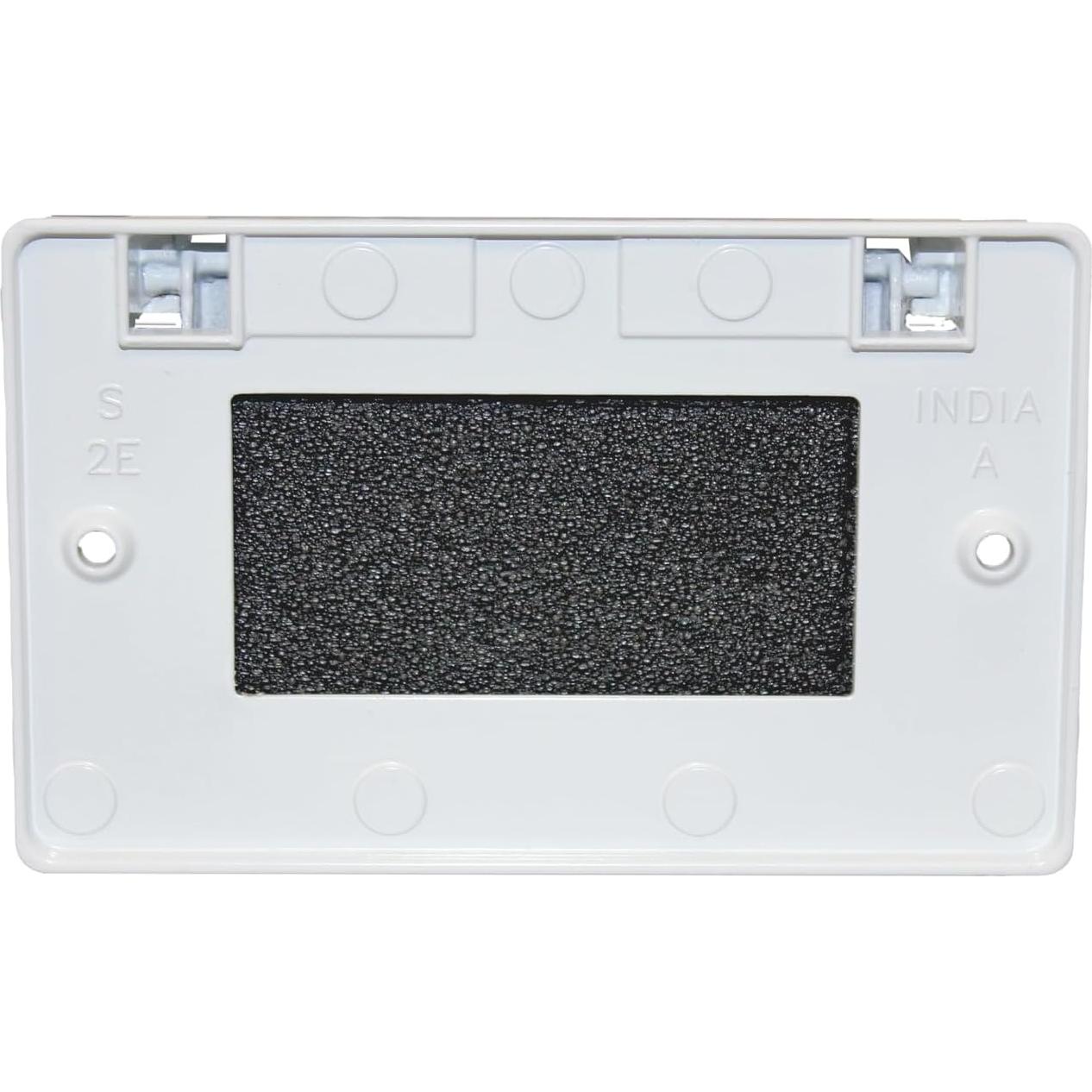 Cubierta de Enchufe GFCI Exterior Sigma 14249WH Blanca Metal