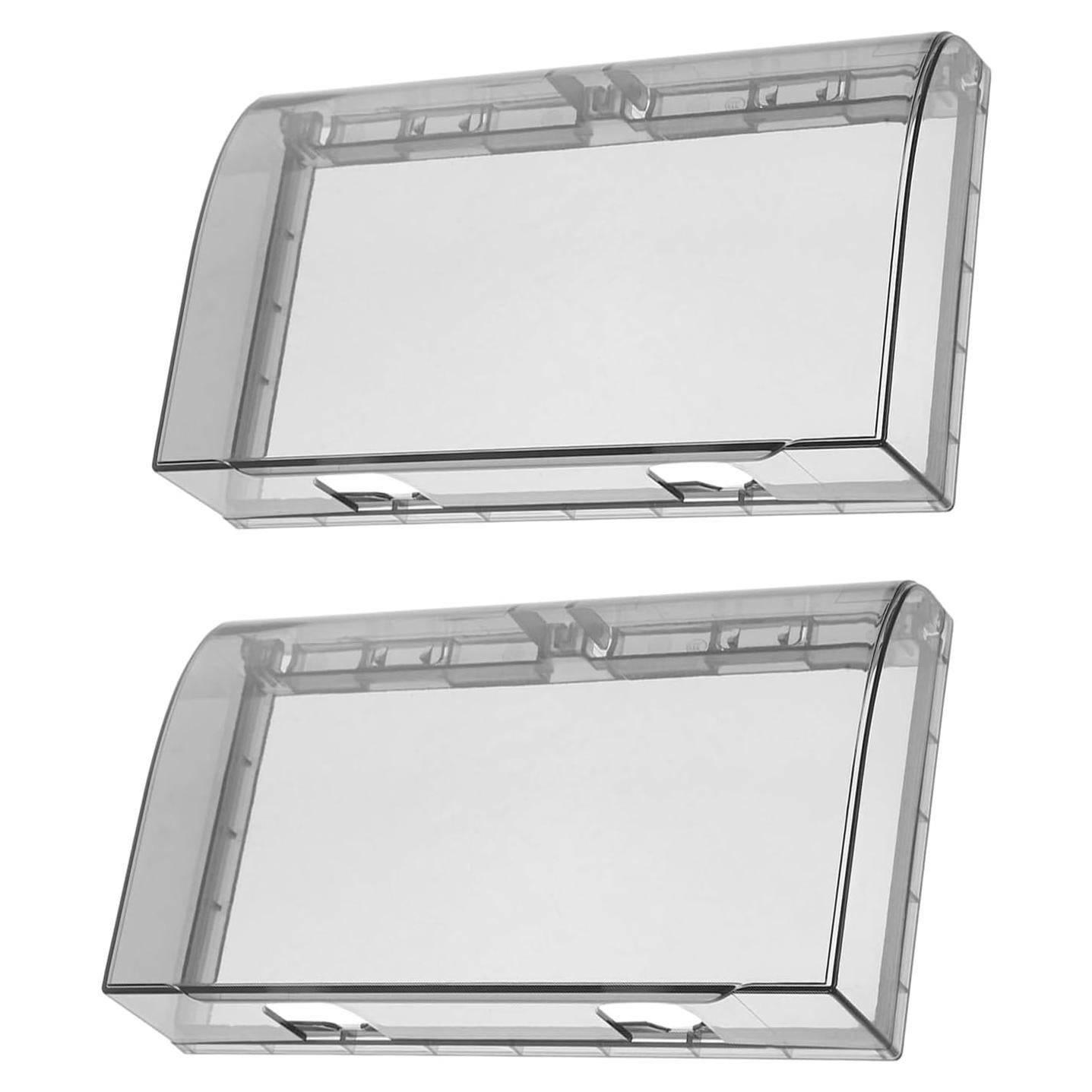 Cubierta Impermeable para Enchufe DOITOOL - Paquete de 2, Negro