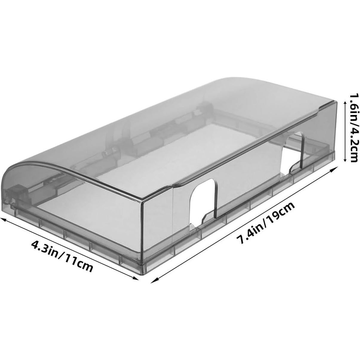 Cubierta Impermeable para Enchufe DOITOOL - Paquete de 2, Negro