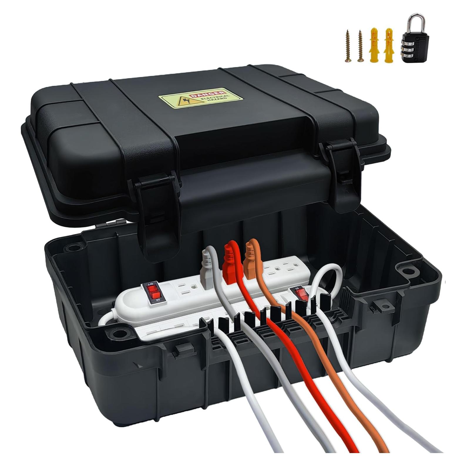 Caja Eléctrica Exterior Grande Paxboxtech IP54 34x24x13 cm