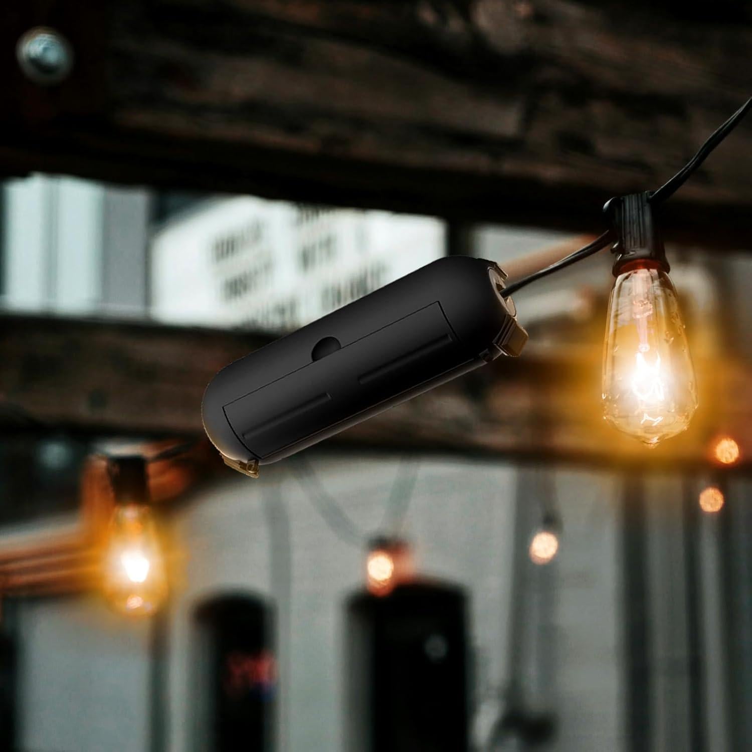 Cubierta de Seguridad para Cables Restmo 2 Paquete IP44 Negra