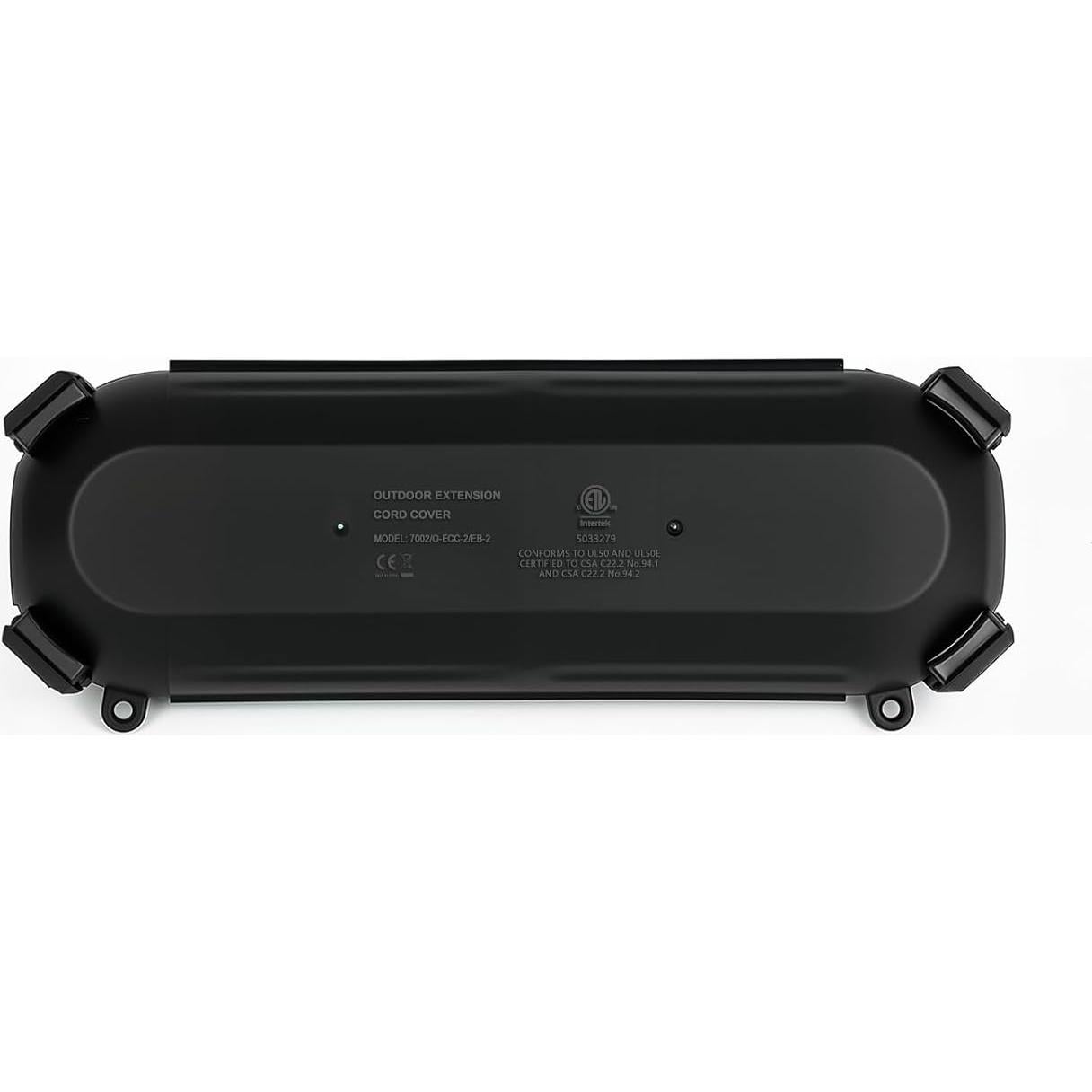 Cubierta de Seguridad para Cables Restmo 2 Paquete IP44 Negra