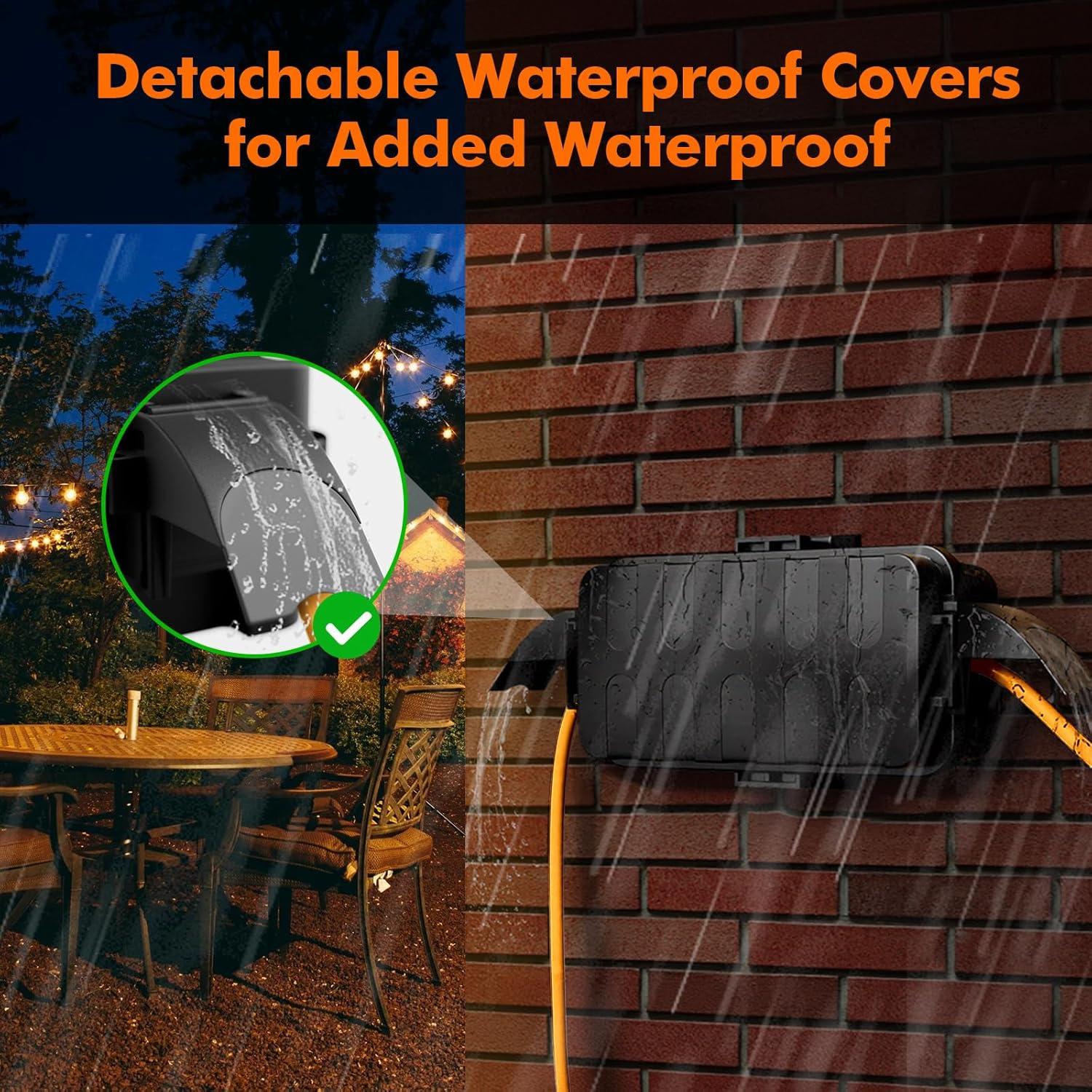 Caja Eléctrica Exterior Restmo IP55 con Cubiertas Desmontables