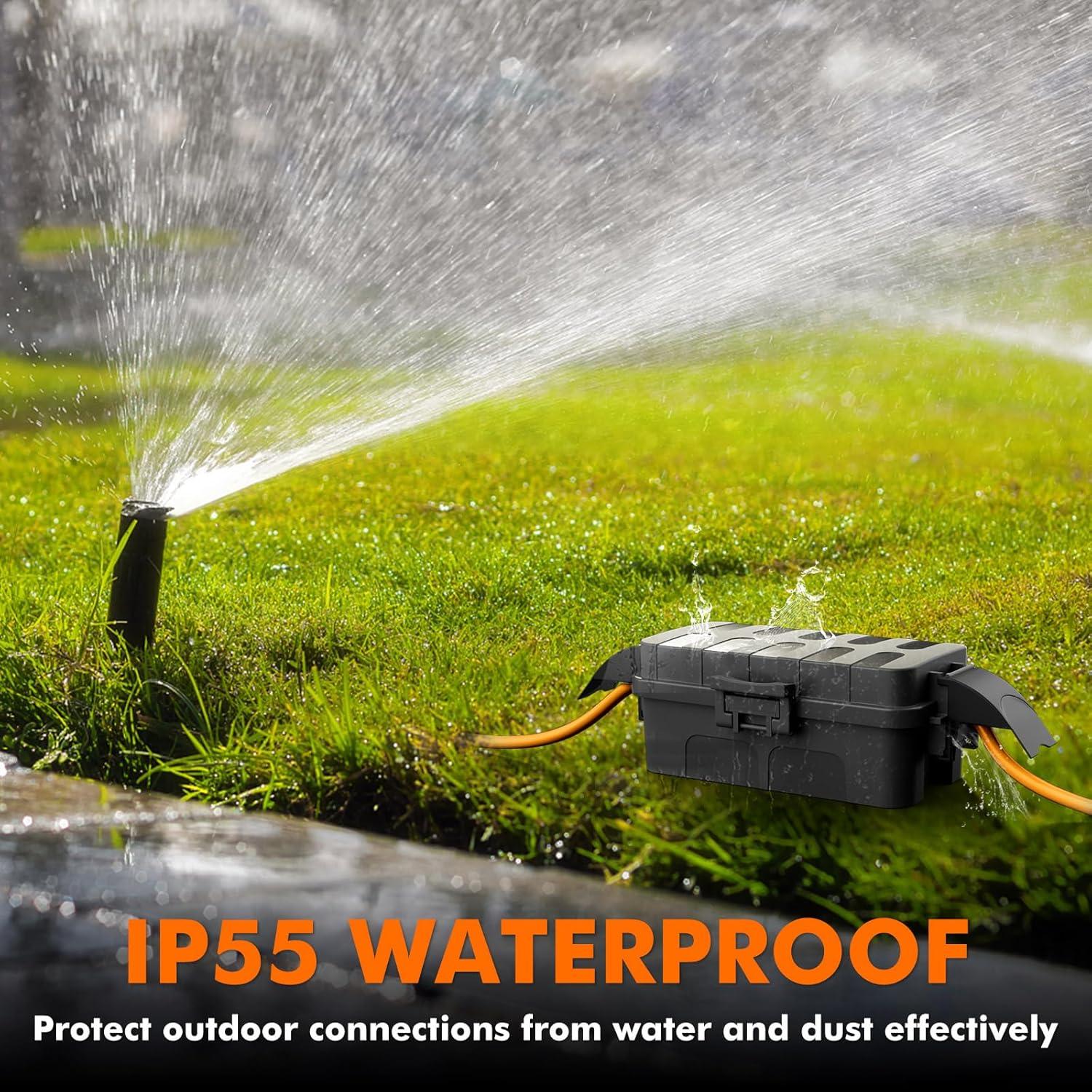 Caja Eléctrica Exterior Restmo IP55 con Cubiertas Desmontables