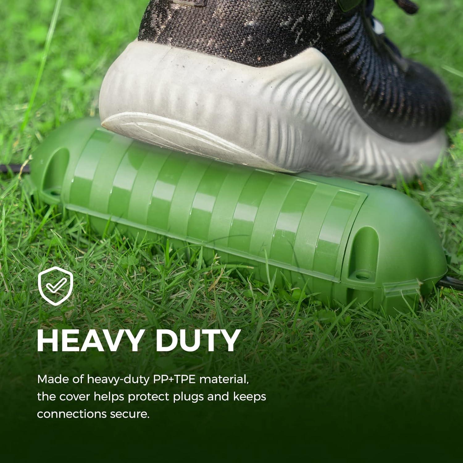 Cubierta de Cable de Extensión Exterior Welkin Verde IP44