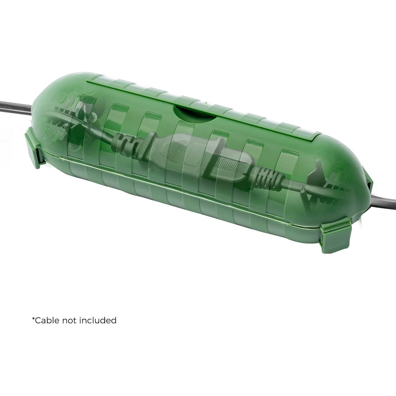 Cubierta de Cable de Extensión Exterior Welkin Verde IP44