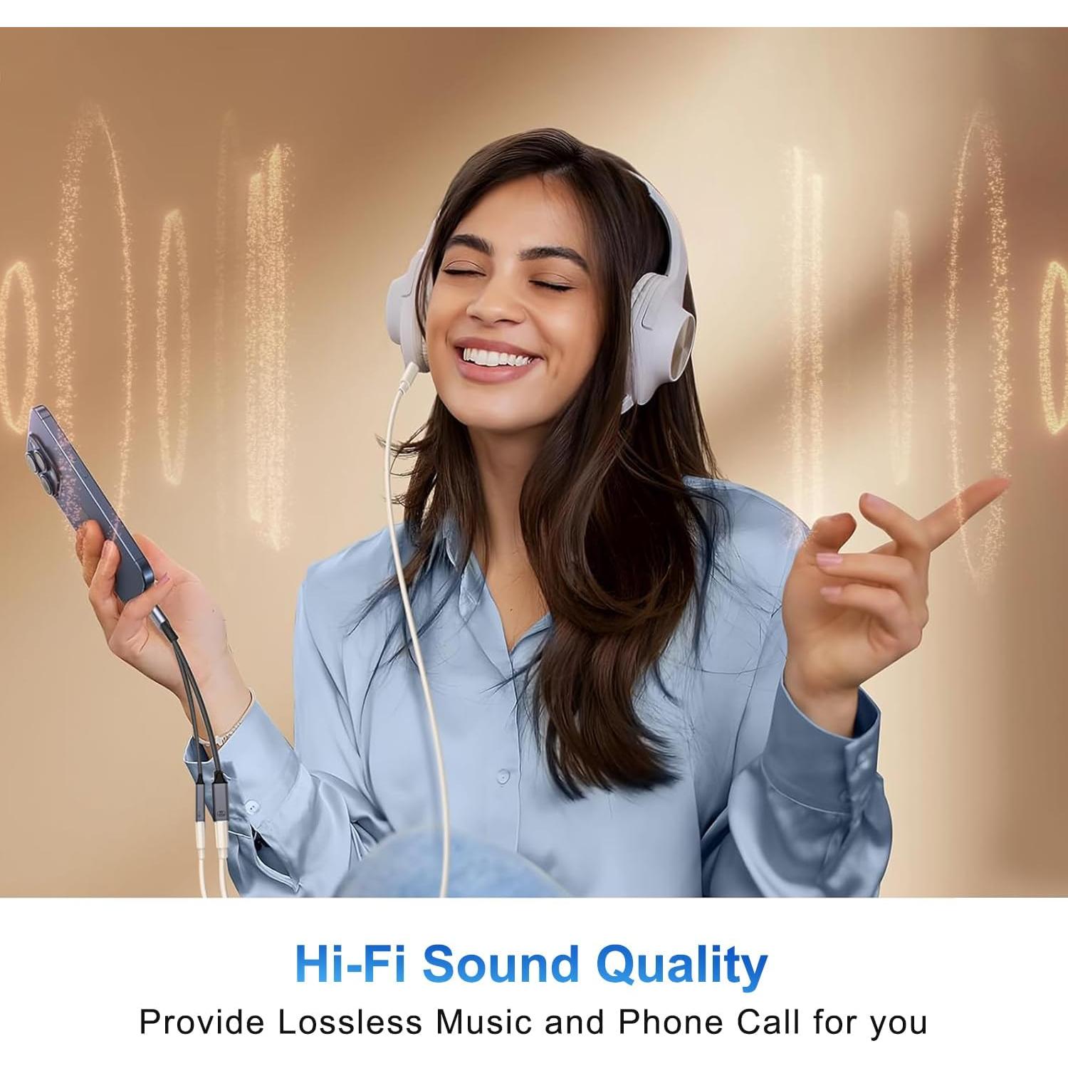 Adaptador USB C a Auriculares y Cargador 100W JBJBBG