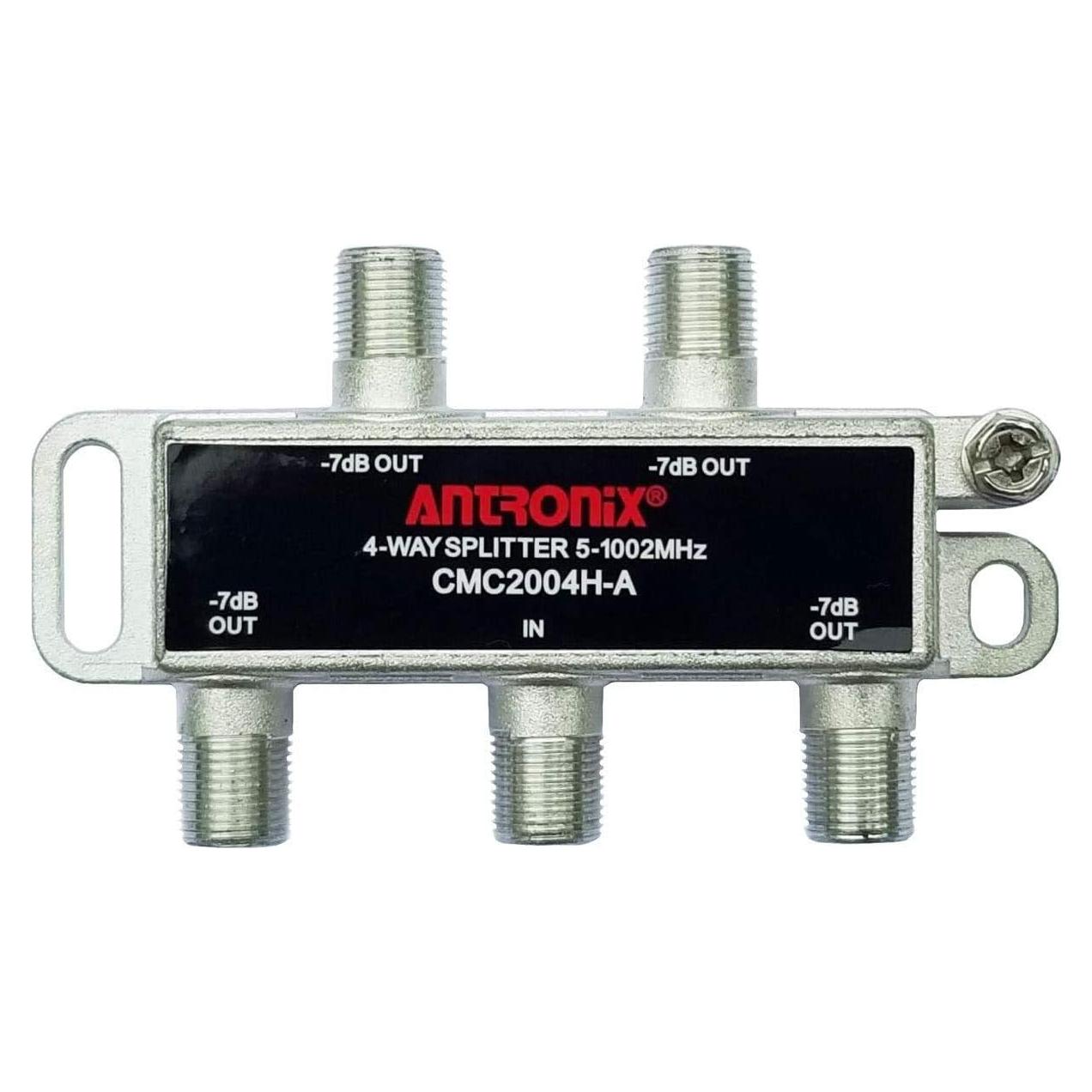 Divisor MoCa Antronix CMC2004H-A 4 Vías -7dB 5-1002 MHz