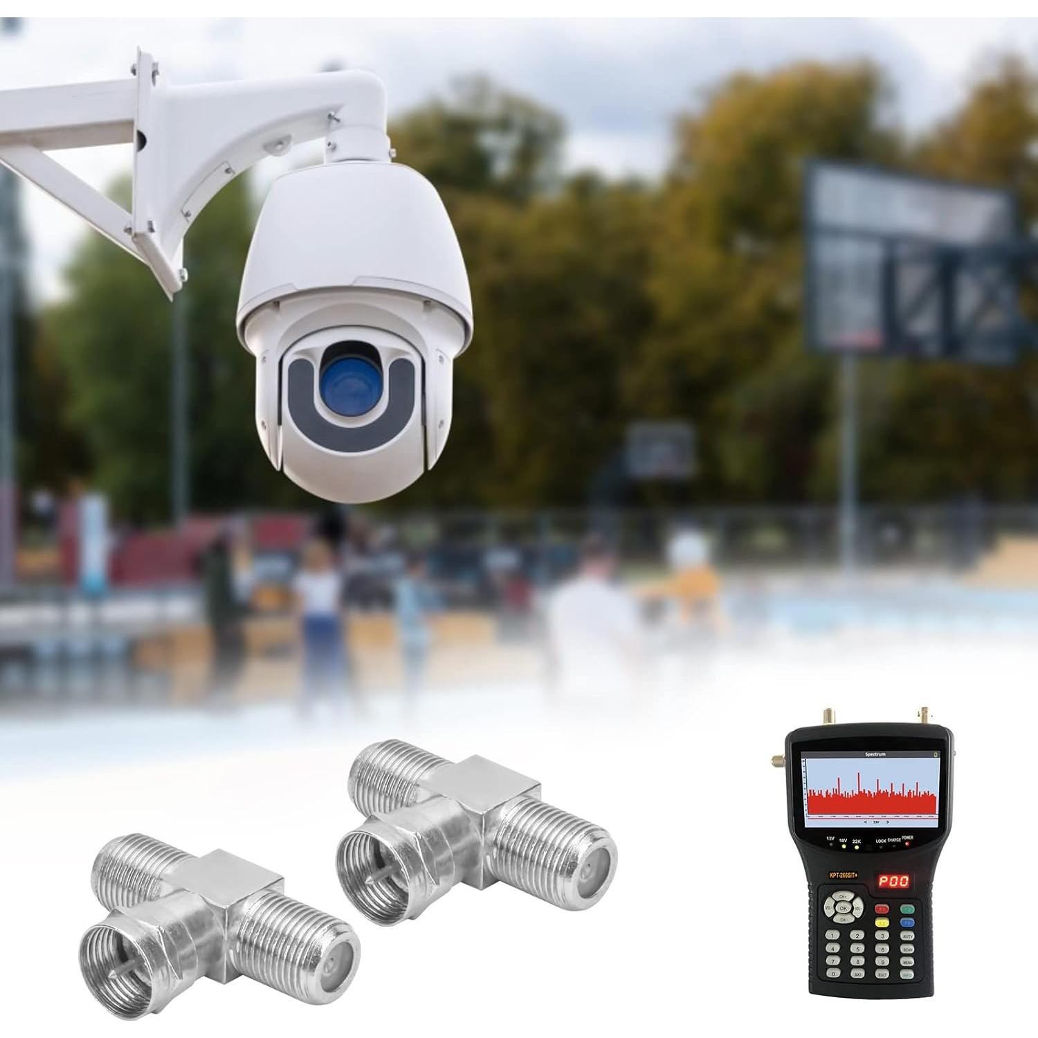 Divisor F Tipo 3 Vías Coaxial Sankoly 2-Pack 50 Ohm