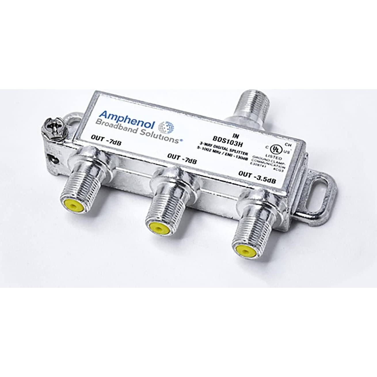 Divisor Coaxial HD Digital 3 Vías Extreme Broadband BDS103H