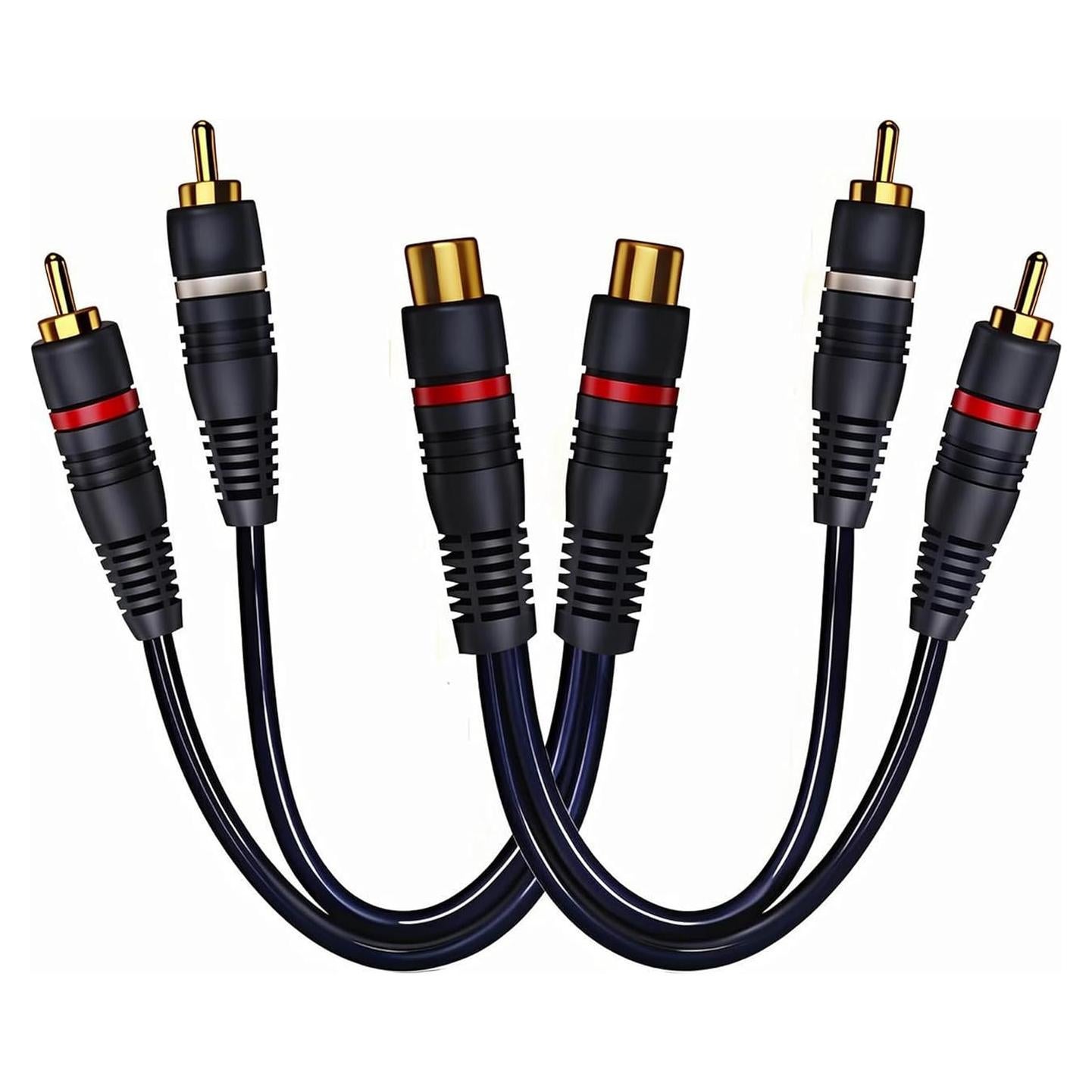 Divisor RCA 1 Femenino a 2 Masculinos CNHIDEE 0.2m