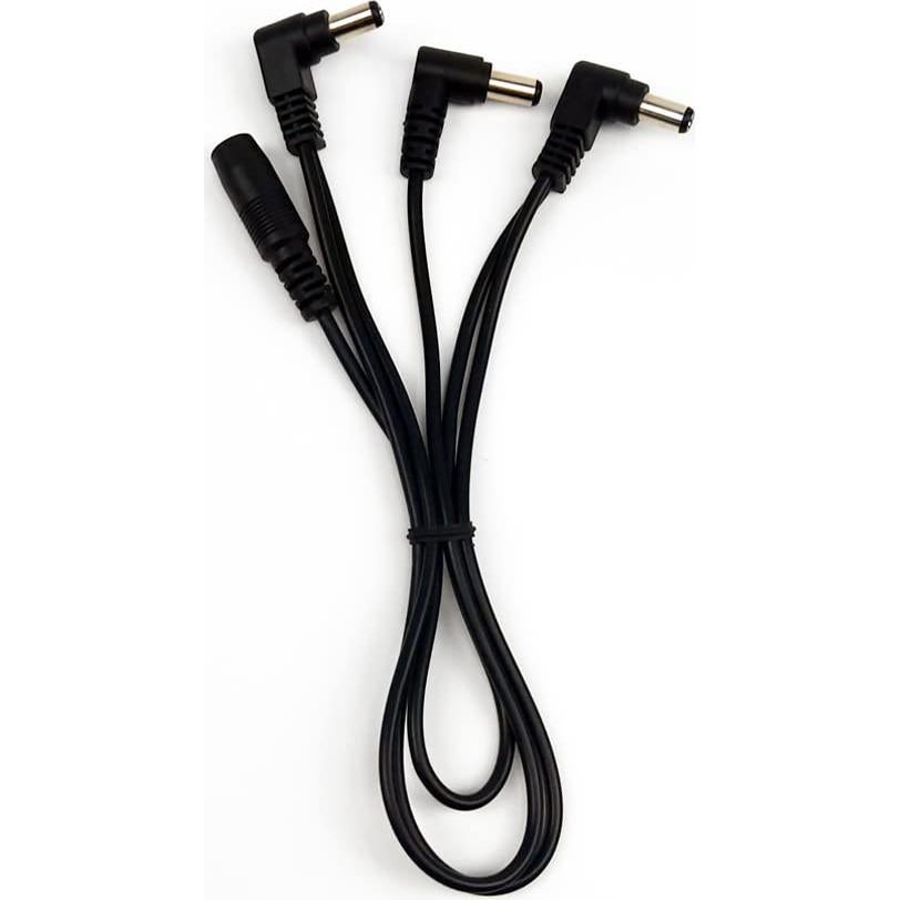 Cable divisor de alimentación Pigtone 1 a 3 vías para guitarra
