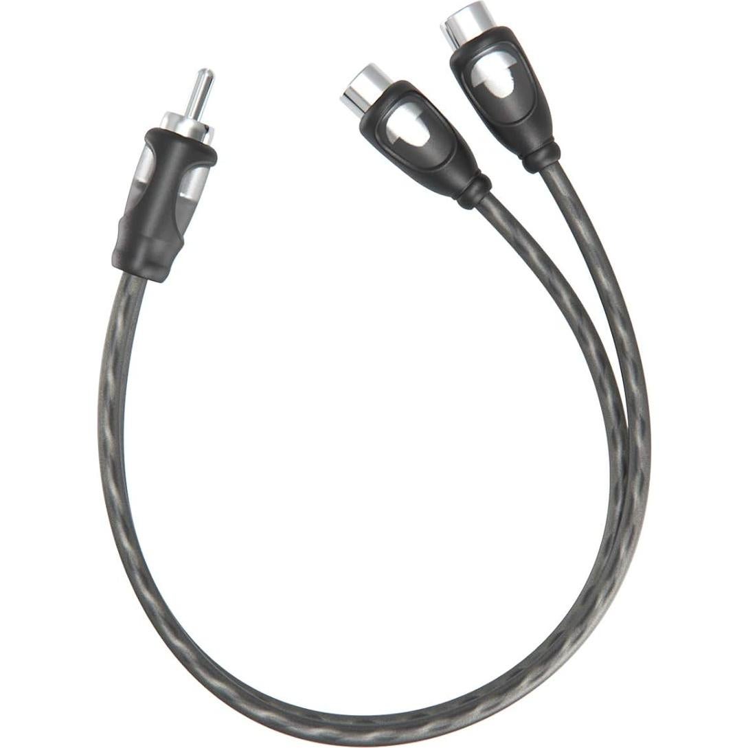 Cable Divisor RCA 1 Macho a 2 Hembras ROCKRIX 30.5 cm