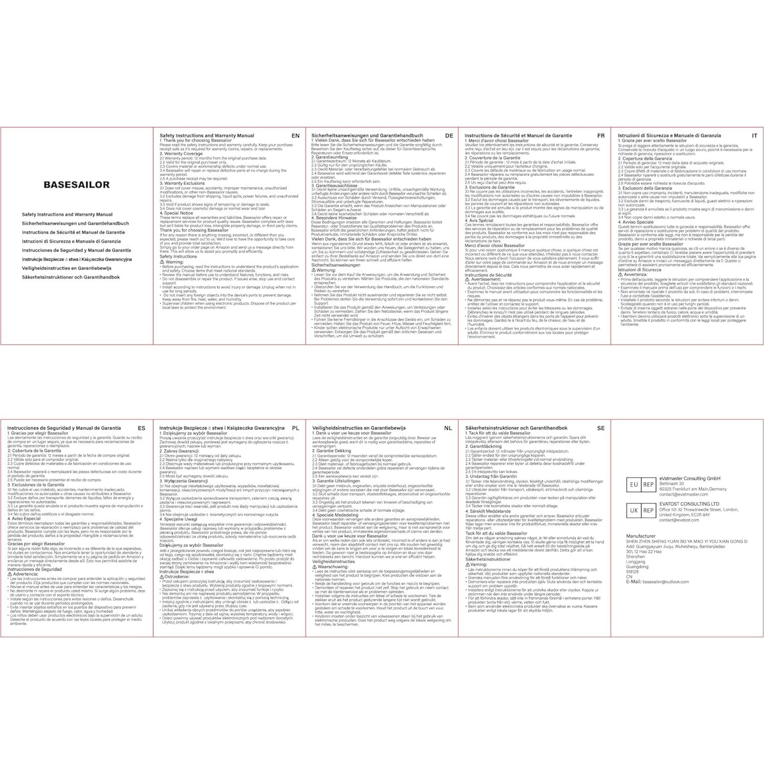 Divisor USB 1 en 2 Basesailor 0.3M Doble Hembra USB 2.0