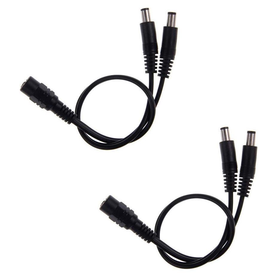 Adaptador de Corriente DC 1 Femenino a 2 Masculinos BronaGrand 22cm