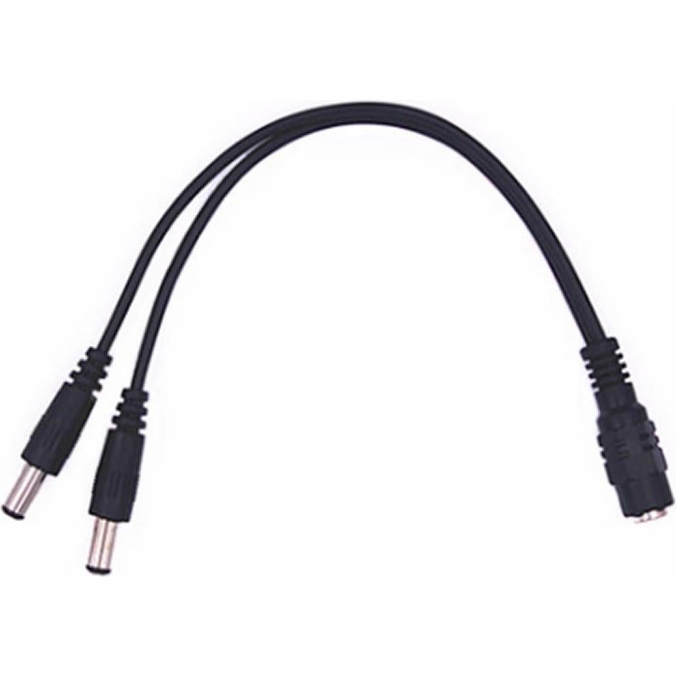 Adaptador de Corriente DC 1 Femenino a 2 Masculinos BronaGrand 22cm