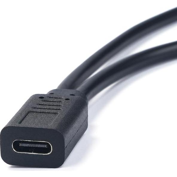 Cable divisor de carga USB-C 2 en 1 Copnacx 30 cm 15W