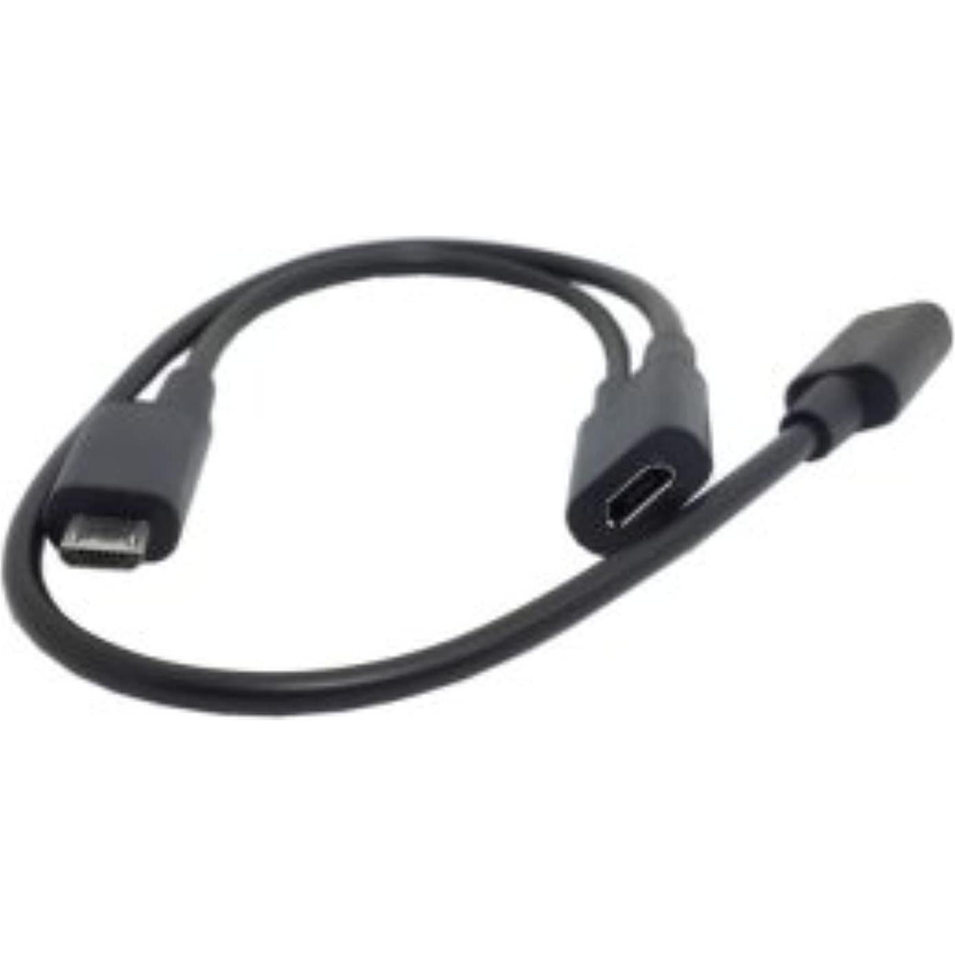 Cable Divisor Y Micro USB 1 a 2 CY 20.5 cm Carga Doble