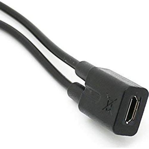 Cable Divisor Y Micro USB 1 a 2 CY 20.5 cm Carga Doble